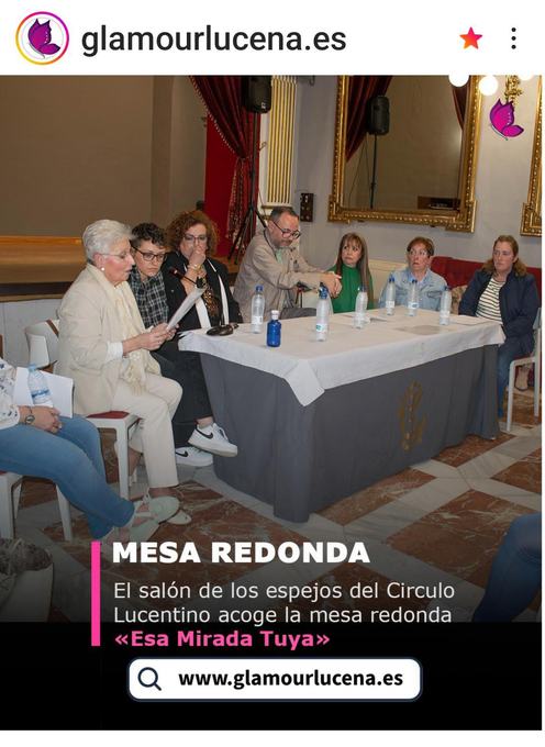 Mesa redonda recogida por medios locales