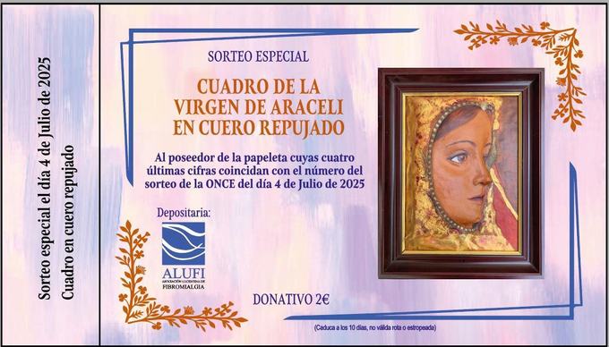 Sorteo especial Virgen de Araceli