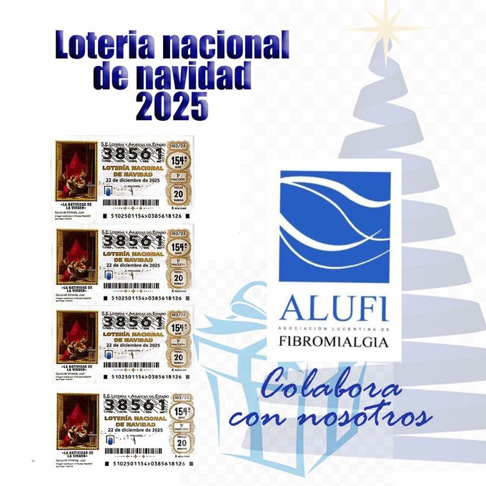Lotería nacional de Navidad 2025 de ALUFI
