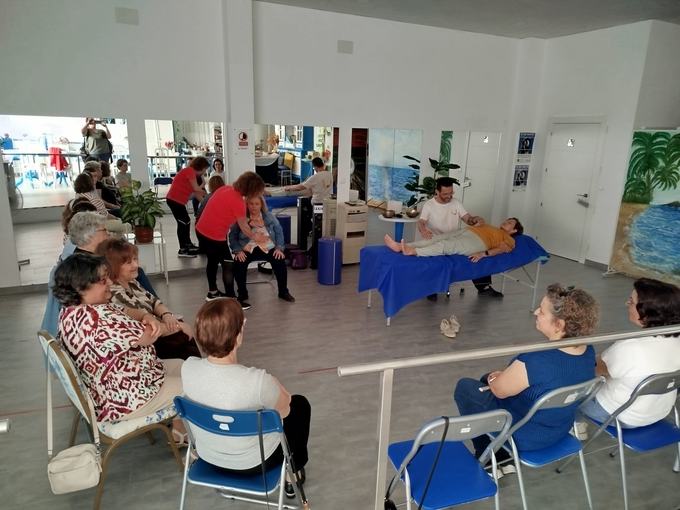 Taller de bienestar y relajación en ALUFI